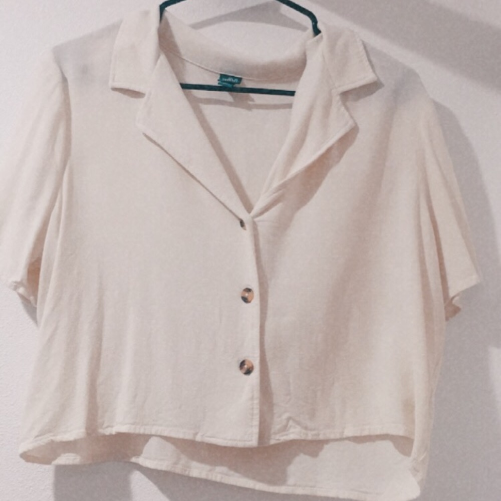 🌾Loose linen blouse